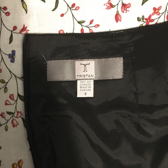 Tristan Leather(ed) Black Skirt - Picture 4 of 4